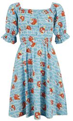 Karpador - Hawaii, Pokémon, Medium-length dress
