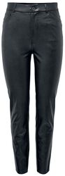 ONLEMILY HW ST ANK FAUX, Only, Imitation Leather Trousers