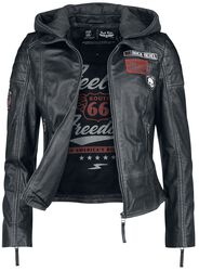 Rock Rebel X Route 66 - Leather Jacket, Rock Rebel by EMP, Leather Jacket