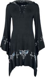 Gothicana X Anne Stokes -  Short Dragon Dress, Gothicana by EMP, Short dress