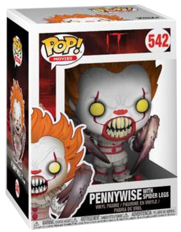 2 - Pennywise with spider legs vinyl figurine no. 542