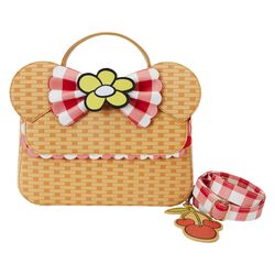 Loungefly - Minnie Picnic Basket, Mickey Mouse, Handbag