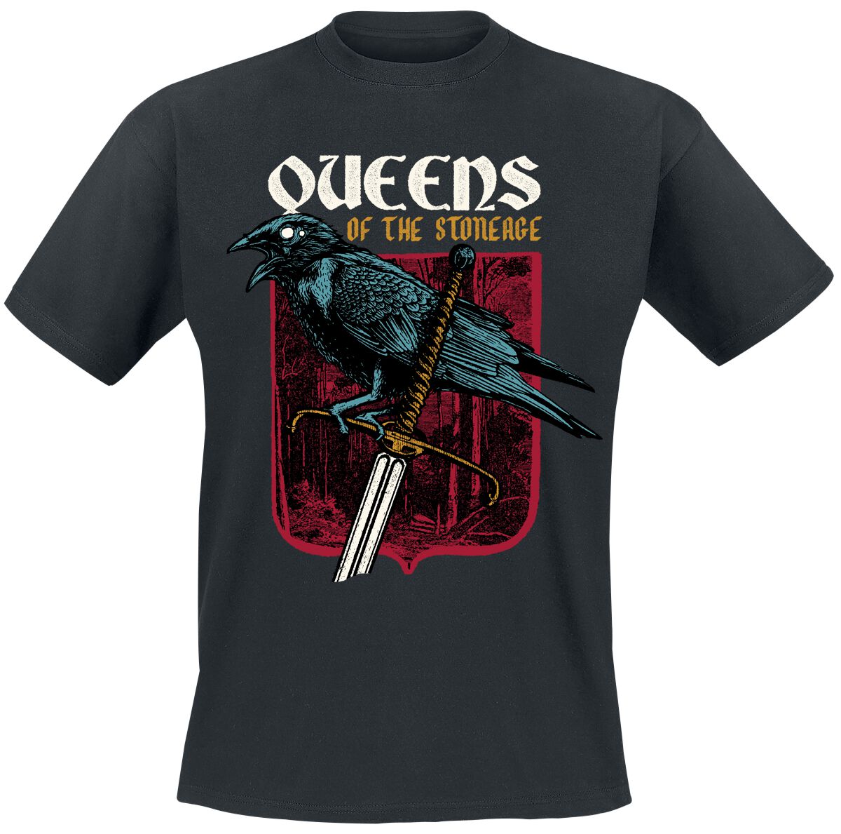 Sword Crow Queens Of The Stone Age T-Shirt EMP