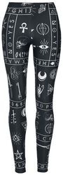 Occult Symbol Leggings, Ocultica, Leggings
