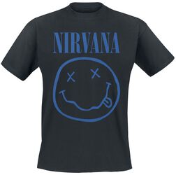 Blue Smiley, Nirvana, T-Shirt