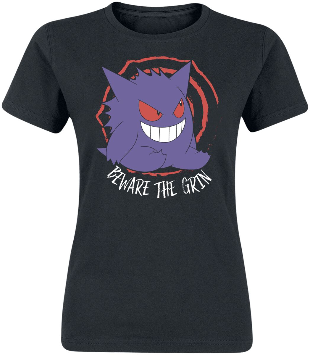 Gengar Beware The Grin Pokémon T-Shirt EMP