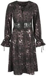 Splash Print Midi Dress, Jawbreaker, Medium-length dress