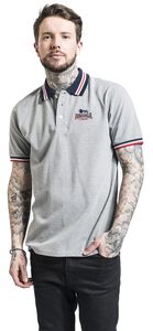 Lonsdale London polo shirt in grey