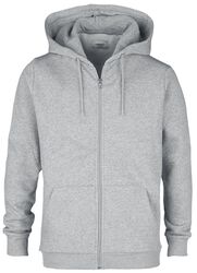 Basic Sweat Cardigan, Produkt, Hooded zip