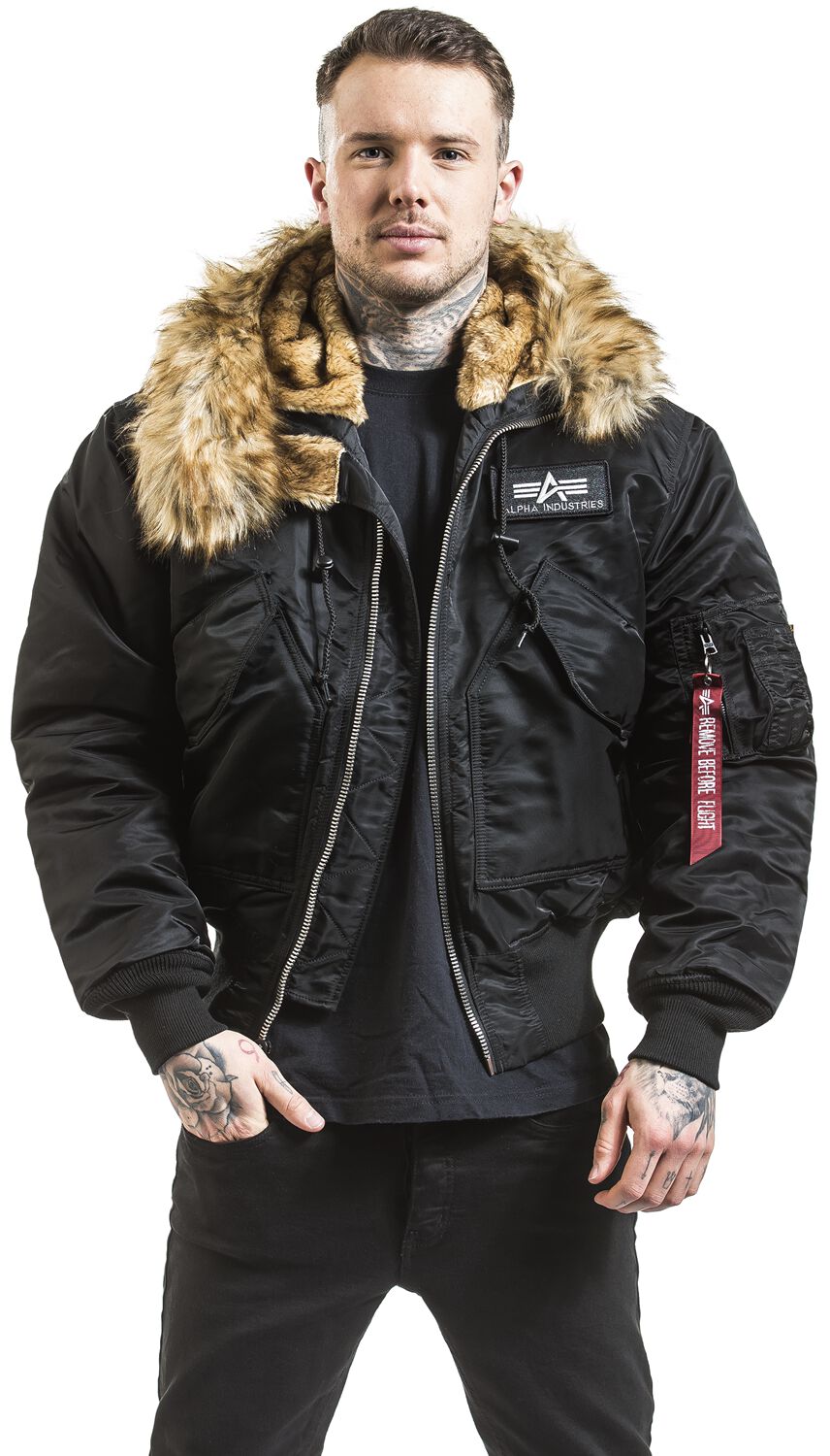 45P Hooded Custom | Alpha Industries Winter Jacket | EMP