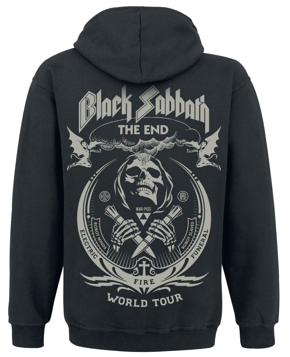 Hoodie Sudadera Black Sabbath Men's Sweatshirt Black Sabbath