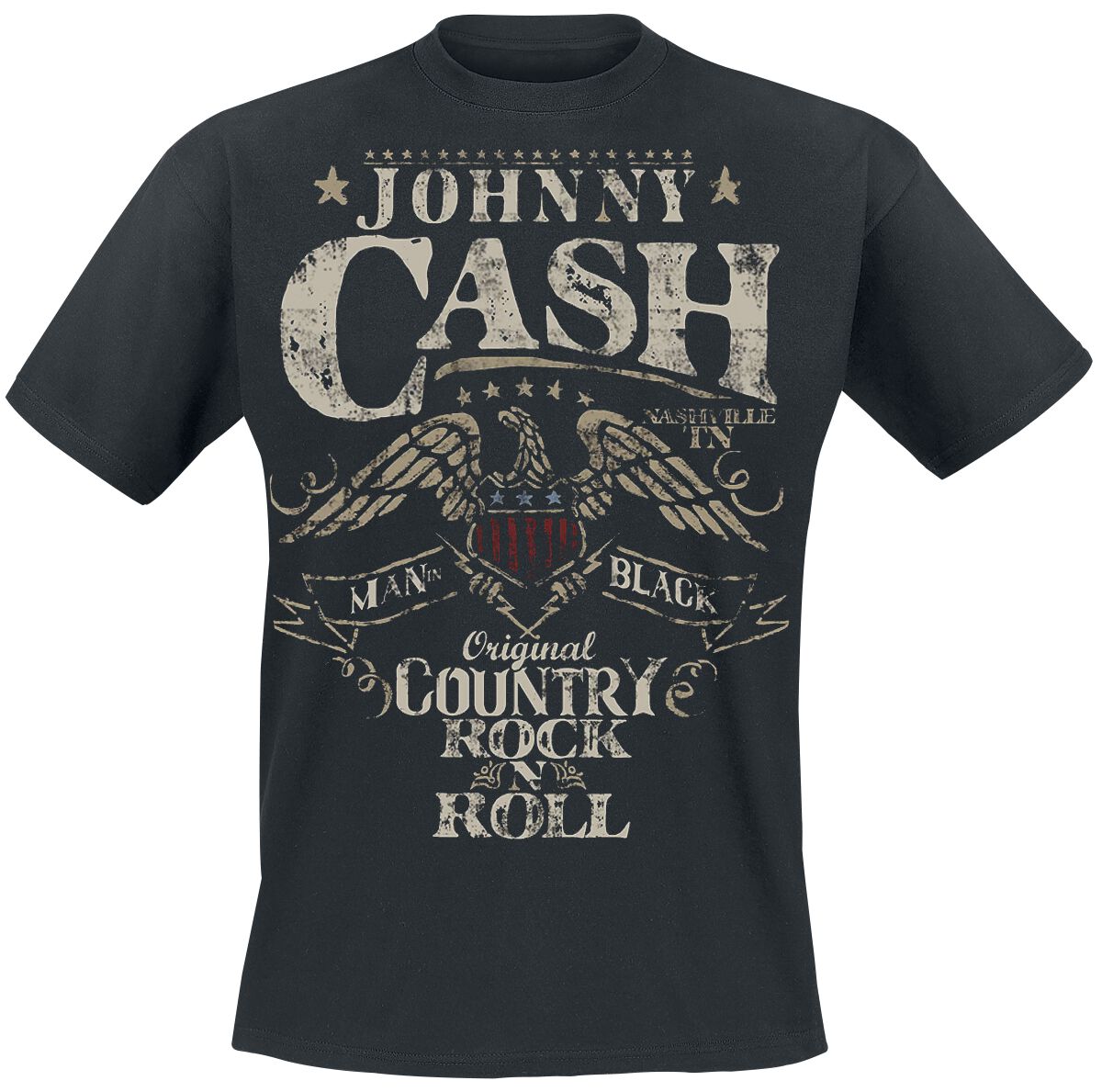 Original Country Rock n Roll Johnny Cash T-Shirt EMP