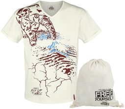 Don't Fuck Up The World - White T-shirt with Print, EMP Special Collection, T-Shirt