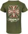 WCC Motorcycle Co. - Vintage Green Wash