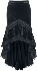 Mullet skirt, Sinister Gothic, Medium-length skirt