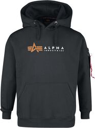 Alpha label hoodie, Alpha Industries, Hooded sweater
