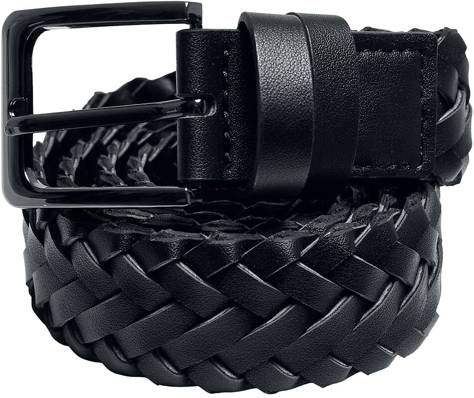 Braided Synthetic Leather Belt