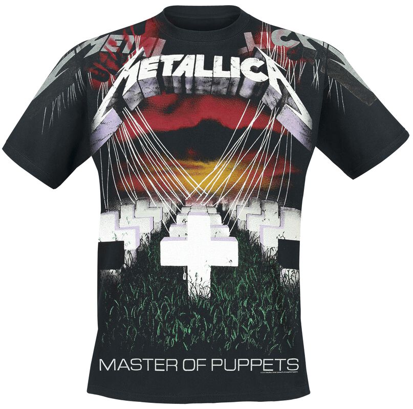Master Of Puppets - Faded Allover