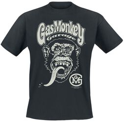 Tee shirt Gas monkey imprimé dos Tee shirt Gas monkey imprimé dos