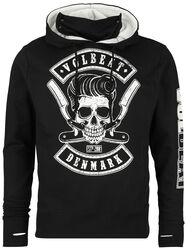 Denmark Skull, Volbeat, Hooded sweater