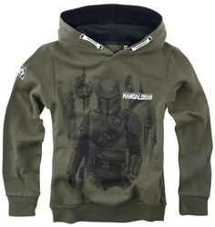 Kids - The Mandalorian - Bounty Hunter, Star Wars, Hooded sweater