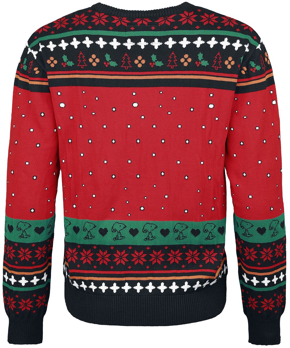 Snoopy And Woodstock Peanuts Christmas jumper EMP