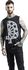 Vest with Gothic Cross front print
