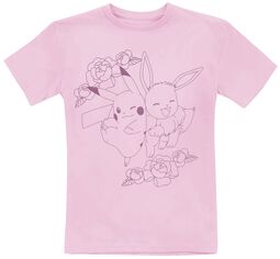 Kids - Pikachu and Eevee, Pokémon, T-Shirt
