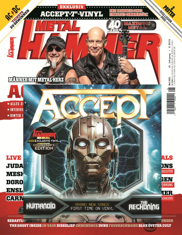 Metal Hammer - Mai 2024 - inkl. 7'' Accept Single