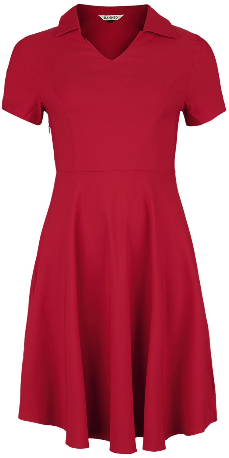 Wonder Fit Flare Dress Banned Retro Midi Dress EMP