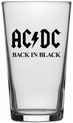 Back in Black, AC/DC, Beer Glass
