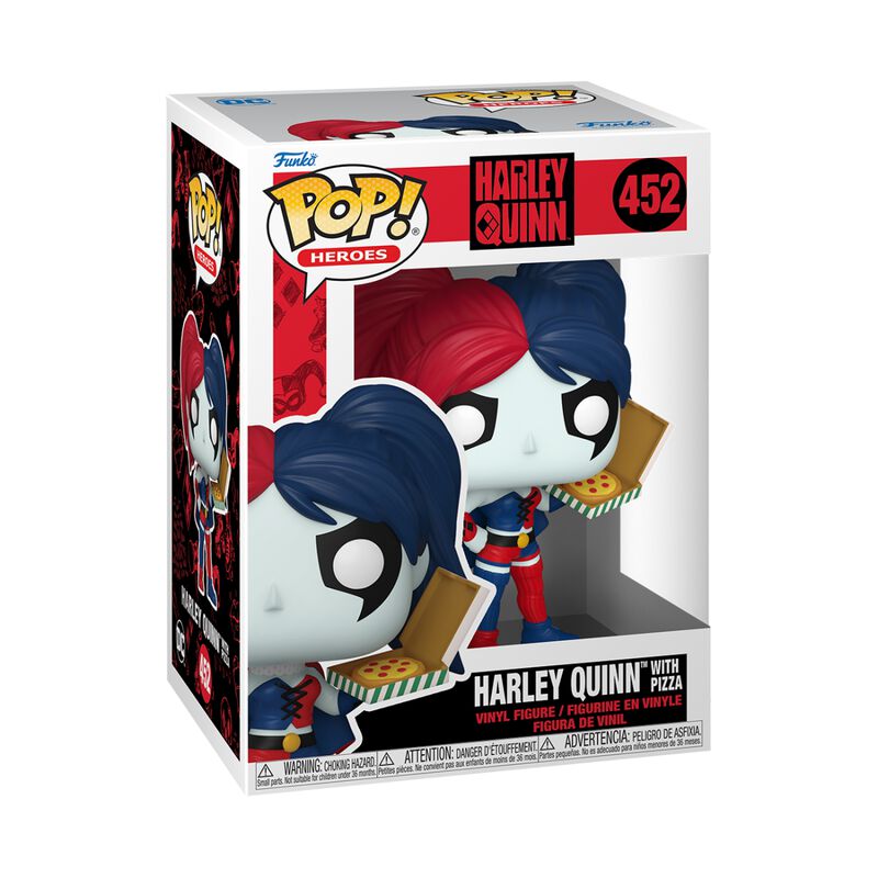 Harley Quinn with Pizza Vinyl Figurine 452