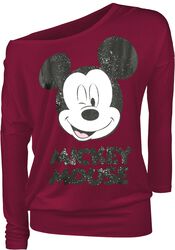 Twinkle, Mickey Mouse, Long-sleeve Shirt
