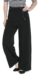 Carlie Swing Trousers, Hell Bunny, Cloth Trousers