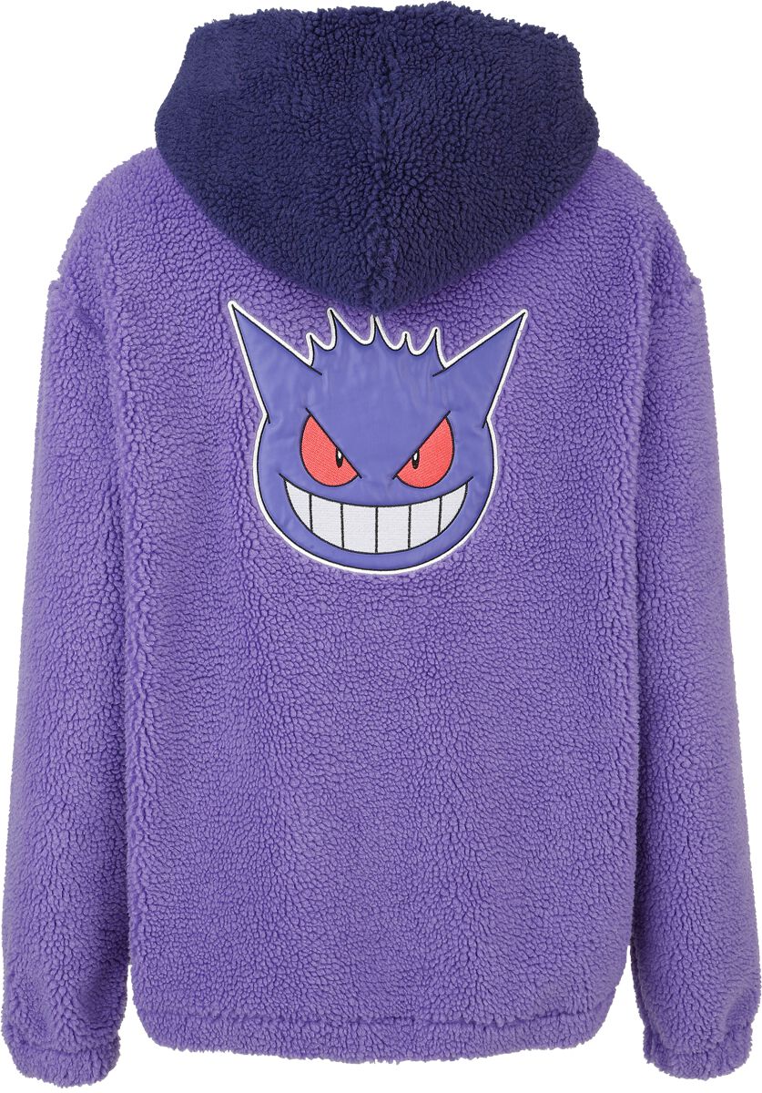 Gengar - Sherpa | Pokémon Hoodie Jacket | EMP