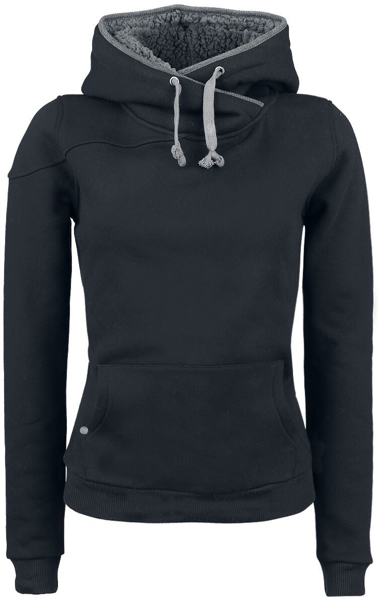 Teddy Hoodie Black Premium by EMP Hoodie EMP