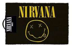 Smiley, Nirvana, Door Mat
