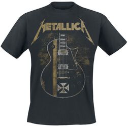 Hetfield Iron Cross Guitar, Metallica, T-Shirt