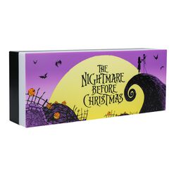 The Nightmare Before Christmas Logo Light, The Nightmare Before Christmas, Lamp