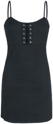 Dress with safety pins, Black Premium by EMP, Short dress