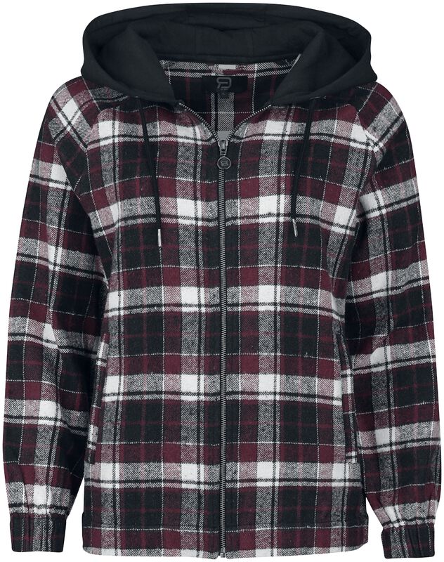 Flannel lumberjack hoodie