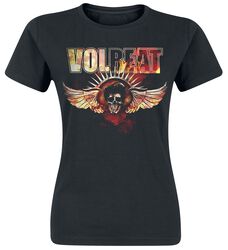 Burning Skullwing, Volbeat, T-Shirt