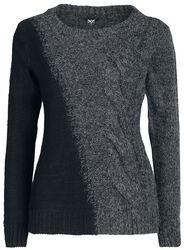Living In The Storm, Black Premium by EMP, Knit jumper