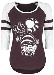 We're All Mad Here, Alice in Wonderland, Long-sleeve Shirt