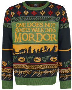 LOTR christmas jumper