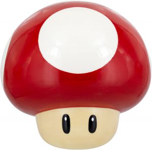 super mario mushroom cookie jar