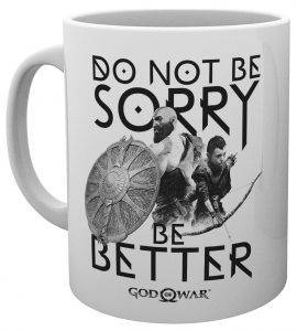 god of war mug