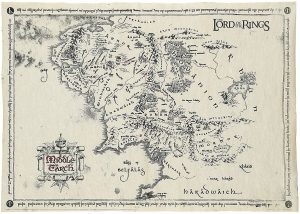 map of middle earth